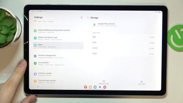 How to Clear Cache in SAMSUNG Tab S6 Lite 2022 - Remove Cache Partition