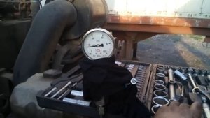 Форд Карго замер давления в рейле.