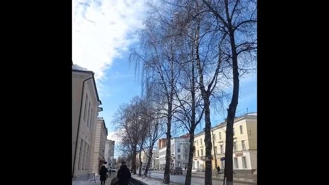 Март 2022  Сыктывкар, река Сысола, Кировский парк