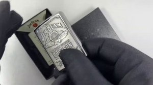 250JB.928 Зажигалка Zippo Jim Beam Emblem, Polish Chrome (2019)