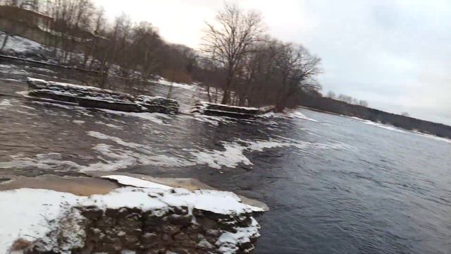 спад воды. прогнозы.река Луга.