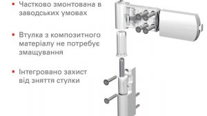 Дверная петля Roto Solid PS 27