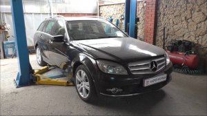 Пробило прокладку ГБЦ снятие ремонт и установка ГБЦ на Mercedes Benz C универсал W204 2,2 Мерседес Б