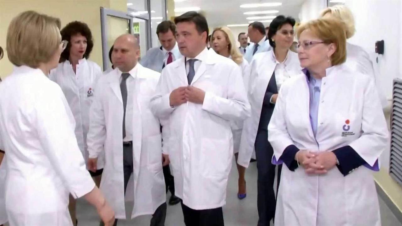 В подмосковном Щелкове открылся новый перинатальный центр, построенный в рамках госпрограммы