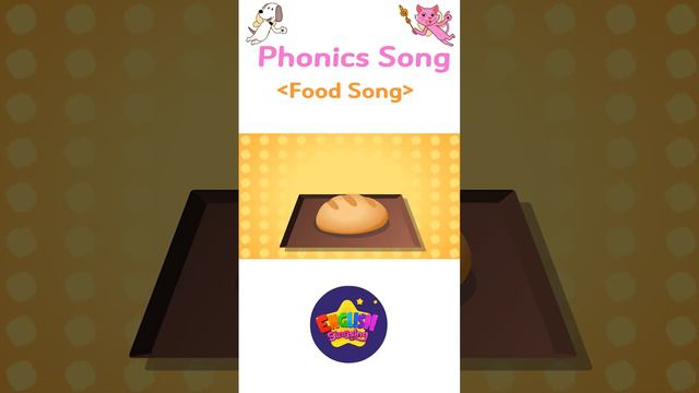 Easy Words 3 (Food Song) - Learn English vocabulary for kids