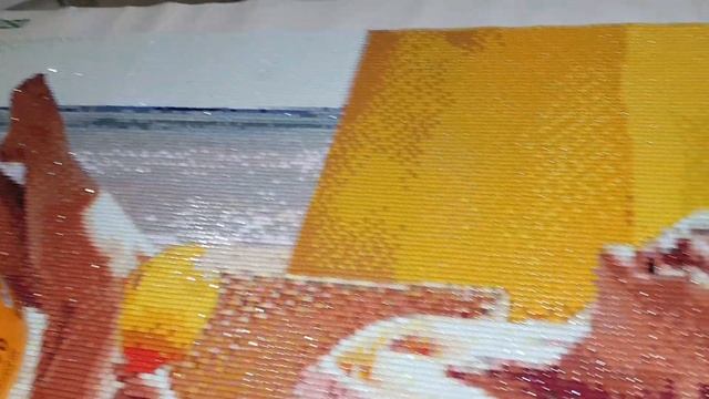 ПОРТРЕТ ИЗ СТРАЗ. Зачем частично покрывать лаком? Мой осенний процесс. смотреть онлайн