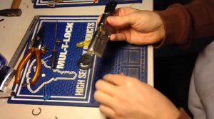 Mul-T-Lock установка и замена цилиндров