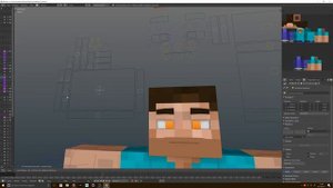 Minecraft Blender Character Rig (Download in DESC)