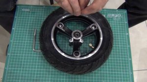 Установка разборного диска переднего колеса Kugoo M4 Pro