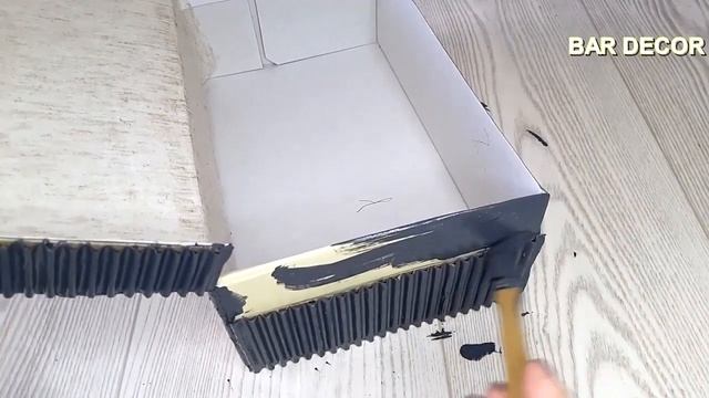 Что сделать из обувной коробки ? /Коробка для хранения / DIY BOX ORGANIZER смотреть онлайн