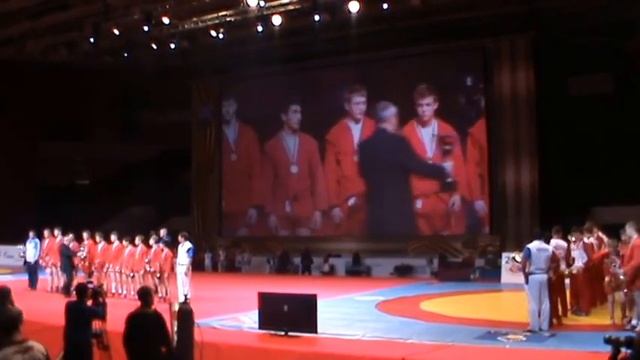 Награждение команды УрФО за 3 место на турнире "Победа" 2015 год. смотреть онлайн