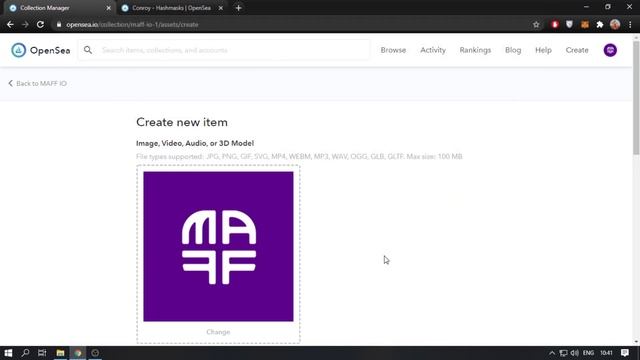 Как бесплатно создать NFT на OpenSea