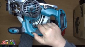 Makita DSS610Z  diskinio akumuliatorinio  pjūklo išdėžiavimas ir abžiūra