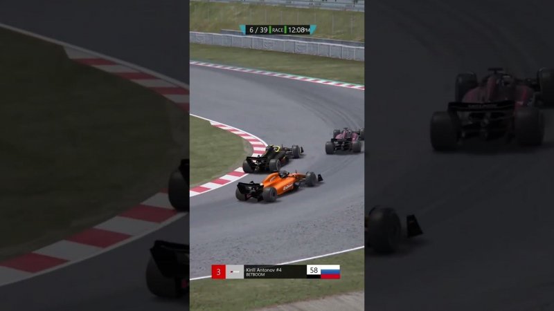 БОРЬБА НА ТРОИХ  #smpracing #assettocorsa