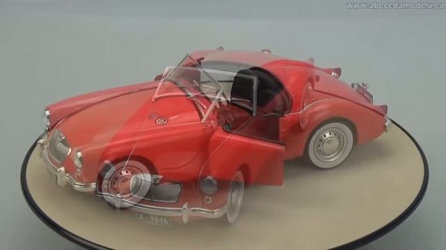 MG A 1600 Roadster MKI 1959 Elvis Blue Hawaii Greenlight 1:18 смотреть онлайн
