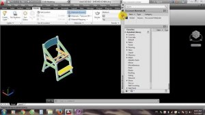 RENDER GHẾ 3D BẰNG AUTOCAD 2013   YouTube