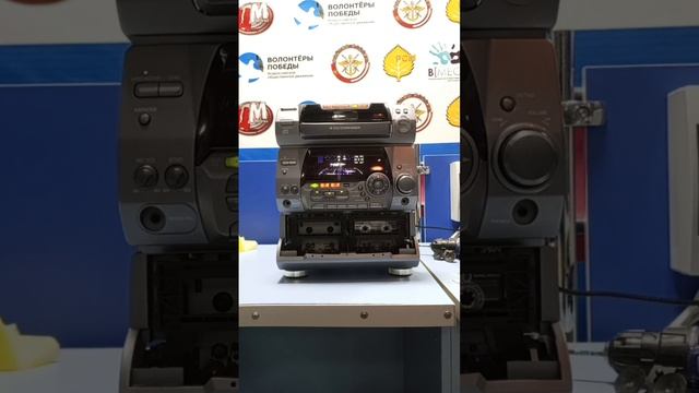 Panasonic SA-AK50, кассетная дека восстановлена)