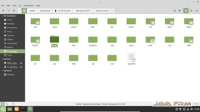 How to install SQL Server 2019 on Linux Mint 20 and connect from SQL Server Management studio