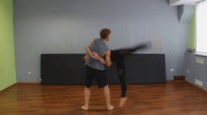 Акробатические поддержки ОТТЯЖКА В ШПАГАТЕ с партнером #ActiVerba