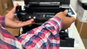 Removal and replacement of Drum unit, developing unit and toner cartridge of Kyocera P2235DN printe