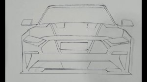 КАК НАРИСОВАТЬ МУСТАНГ | A.07_OTABEK_ART