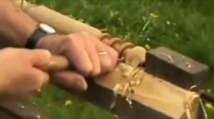 Самодельный токарный станок по деревуу изготовленный из дерева своими руками