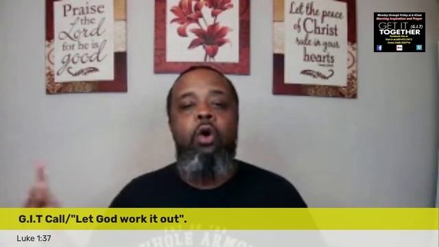 G.I.T Call/"Let God work on it" смотреть онлайн