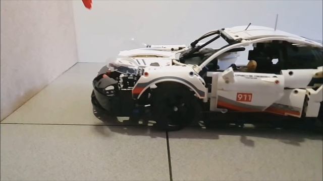 ЛЕГО МАШИНКИ... АВАРИЯ на скорости 80 км/ч Краш-тест автомобиля PORSCHE смотреть онлайн