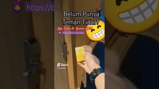 Jomblo Jangan iri! Belum Punya Teman Tidur Sini Kutemani Tidur di Kamar Hotel ? Cewek Hijaber Open