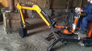 Прицепной мини экскаватор Ti-Ex 13