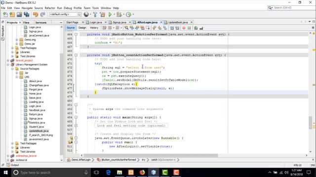 Row Count in jTable using java gui or Java gui in bangla or Java gui tutorial смотреть онлайн