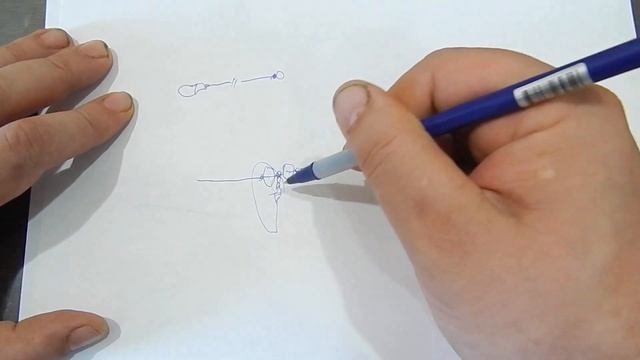 Устройство снасти для ловли по поверхности