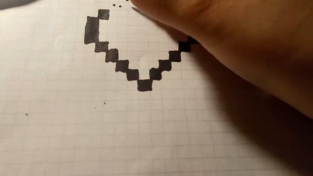 Рисуем пиксельное сердечко! (Пожалуйста не цените строго) смотреть онлайн