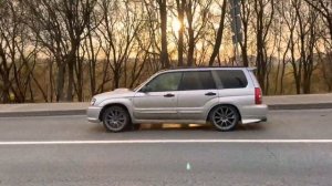 Разгон 0-100 2.0 tf035 turbo Subaru Forester SG5