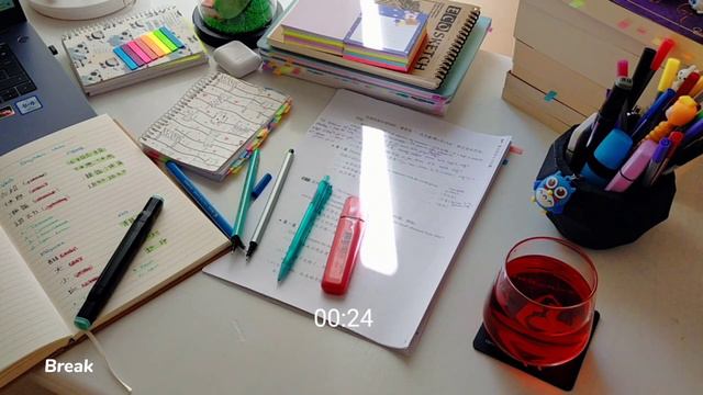 1 HOURS STUDY WİTH ME🌃🌙 night sound 🎹calm piano music pomodoro 25-5 focus