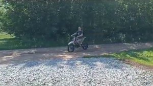 Питбайк с удлинённым маятником