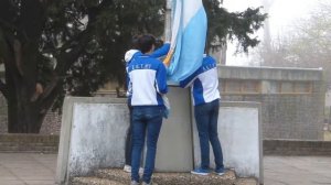 Izamiento de la Bandera Nacional