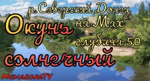 Русская Рыбалка 4 Где Клюет ? р.Северский Донец Окунь солнечный на Мах 14.10