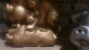 Копилки и пепельницы из гипса с золотым и серебряным покрытием