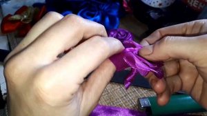 Розы из атласных лент своими руками