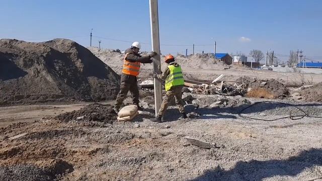 монтаж опоры СВ-105 смотреть онлайн