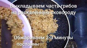 Грибная икра. Икра из лисичек на зиму