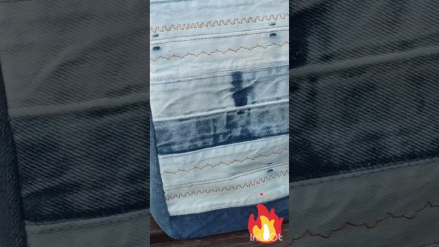 Джинсовые сумки ручной работы