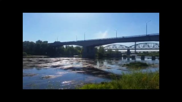 г. Семей (Семипалатинск). Река Иртыш. Мост. смотреть онлайн