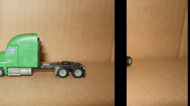 Урок как слепить из пластилина Freightliner Cascadia | Tutorial How To Sculpt Semi Truck