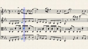 Skyfall String Quartet Sheet Music (Adele)