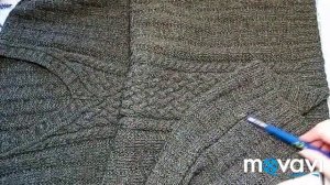 Мужской жилет. Размер 58.Рассказываю о том, как вязала.