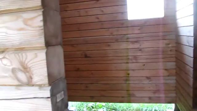 Когда надо красить сруб дома из бруса смотреть онлайн