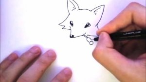 Kako nacrtati Lisicu / How to draw a Cute Fox easily