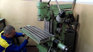 Фрезерование для начинающих, как снять горизонтальный стол со станка
